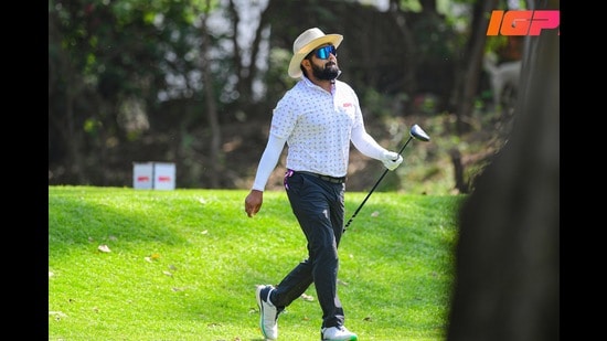 Patna-based golfer Aman Raj finished at runners-up in the last season’s order of merit and secured two victories despite battling injuries. (HT)