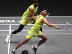 File image India's Satwiksairaj Rankireddy and Chirag Shetty at the All England Open Badminton Championships in Birmingham, England. (AP) File image India's Satwiksairaj Rankireddy and Chirag Shetty at the All England Open Badminton Championships in Birmingham, England. (AP)