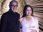 Neena Gupta and husband Vivek Mehra attended Rashmika Mandanna and Vijay Deverakonda's wedding reception, and from there her pregnancy rumours started. Neena Gupta and husband Vivek Mehra attended Rashmika Mandanna and Vijay Deverakonda's wedding reception, and from there her pregnancy rumours started.