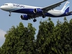 An IndiGo Airlines aircraft.