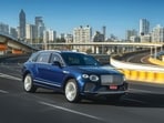 The Bentayga EWB is 180 mm longer than the standard car, taking its overall length to just over 5.3 metres.