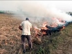 The aim is to educate and motivate farmers to adopt eco-friendly alternatives for managing crop residue. (HT Photo)