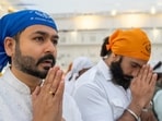 Aditya Dhar and Ranveer Singh at Golden Temple