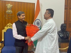 রাজ্যপাল আর এন রবির সঙ্গে দেখা করলেন শুভেন্দু অধিকারী
