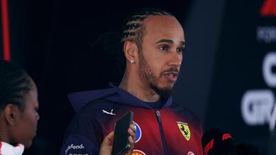 Ferrari's Lewis Hamilton ahead of the Chinese Grand Prix (REUTERS) Ferrari's Lewis Hamilton ahead of the Chinese Grand Prix (REUTERS)