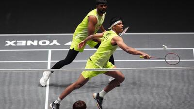 File image India's Satwiksairaj Rankireddy and Chirag Shetty at the All England Open Badminton Championships in Birmingham, England. (AP) File image India's Satwiksairaj Rankireddy and Chirag Shetty at the All England Open Badminton Championships in Birmingham, England. (AP)