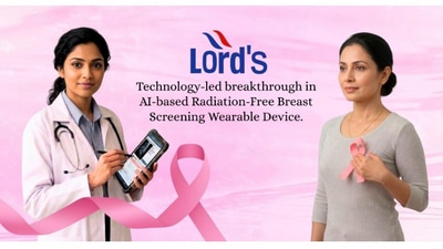 In collaboration with CMET, Lord's Mark Industries is launching a non-invasive, AI-powered breast screening wearable, targeting early cancer detection. (Lord's Mark Industries) In collaboration with CMET, Lord's Mark Industries is launching a non-invasive, AI-powered breast screening wearable, targeting early cancer detection. (Lord's Mark Industries)