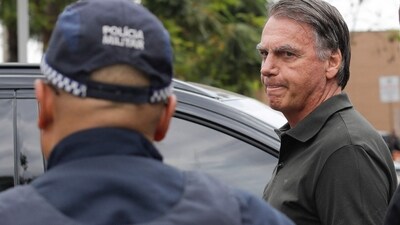 Bolsonaro, 70, was taken to the hospital early on Friday with a high fever, chills and a drop in oxygen saturation (AFP File)