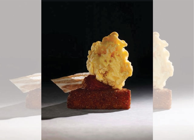 Blumenthal created the Bacon And Egg Ice-Cream. Blumenthal created the Bacon And Egg Ice-Cream.