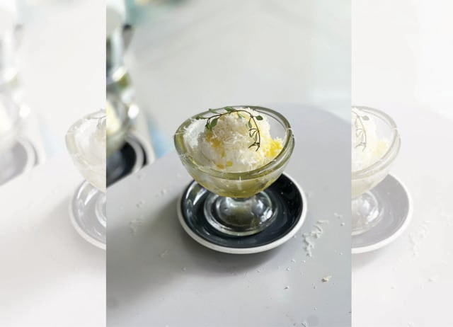 Parmesan ice-cream is now a menu cliché. (SHUTTERSTOCK) Parmesan ice-cream is now a menu cliché. (SHUTTERSTOCK)