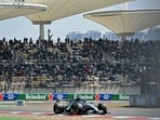 British Mercedes driver George Russell in action early in the F1 2026 season in Shanghai. British Mercedes driver George Russell in action early in the F1 2026 season in Shanghai.