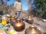Cooked in brass vessels over woodfire, the dhaam varies in every district providing different taste and variety. (File)