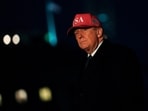 FILE PHOTO: US President Donald Trump returns to the White House, after Israel and the US launched strikes on Iran, in Washington, DC.