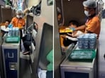 Vlogger captures meals being served in the Vande Bharat Sleeper Express.