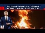 U.S. War Secretary Pete Hegseth claimed the waterway remains technically open but warned that Iranian attacks on shipping are the only thing stopping vessels from passing safely. U.S. War Secretary Pete Hegseth claimed the waterway remains technically open but warned that Iranian attacks on shipping are the only thing stopping vessels from passing safely.