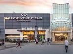 A large police presence was reported at Roosevelt Field Mall on Saturday.