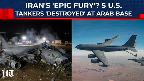 Iran's 'Epic Fury'? 5 US aircraft 'destroyed' at Arab base