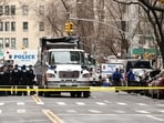 Officers from the New York City Police Department responded to the situation, and the department’s bomb squad was sent to examine the suspected device.