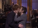 After the moment, Styles joked, “Now that’s queerbaiting." After the moment, Styles joked, “Now that’s queerbaiting."