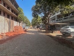  <span class='webrupee'>₹</span>1.75-crore road project in Sector 52 stalled after residents flagged poor quality. Civic body warns contract may be cancelled if faulty tiles are not replaced in 10 days. (Parveen Kumar/HT)