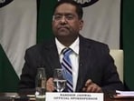 External affairs ministry spokesperson Randhir Jaiswal. (Photo from X)