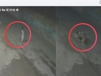 The entire incident was later found to have been captured on CCTV cameras installed nearby.