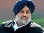 SAD chief Sukhbir Singh Badal on Sunday announced that his party will provide financial support of  <span class='webrupee'>₹</span>10 lakh to economically weaker youth. (HT Photo)