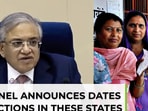 EC announces poll dates EC announces poll dates