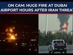 Huge fire at Dubai airport Huge fire at Dubai airport