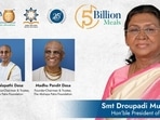 President Droupadi Murmu to Mark Akshaya Patra’s 5 Billionth Meal Milestone as Foundation Celebrates 25 Years
