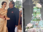 Nita and Mukesh Ambani received a cake as a gift from a 'dear friend' on their anniversary Nita and Mukesh Ambani received a cake as a gift from a 'dear friend' on their anniversary