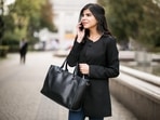 When women carry tote bags, the pressure builds up on one shoulder. 