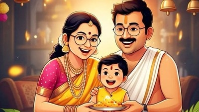 Ugadi 2026: ఉగాది రోజు ఏ రంగులు ధరిస్తే శుభ ఫలితాలు కలుగుతాయి? తప్పక చెయ్యాల్సిన 7 పనులు (pinterest) Ugadi 2026: ఉగాది రోజు ఏ రంగులు ధరిస్తే శుభ ఫలితాలు కలుగుతాయి? తప్పక చెయ్యాల్సిన 7 పనులు (pinterest)