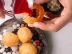  Red Tamarind Pani Puri at Masque, mumbai