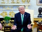 Trump condemned Joe Kent's resignation from the National Counterterrorism Center, calling him weak on security due to his differing views on Iran.