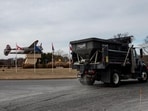 View of the McGuire Air Force Base.