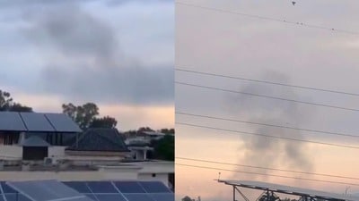 স্থানীয় সময় সকাল ৬টা ৫০ মিনিট নাগাদ রাওয়ালপিন্ডির আকাশে কালো ধোঁয়া গিয়েছিল স্থানীয় সময় সকাল ৬টা ৫০ মিনিট নাগাদ রাওয়ালপিন্ডির আকাশে কালো ধোঁয়া গিয়েছিল