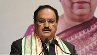 Union health minister JP Nadda