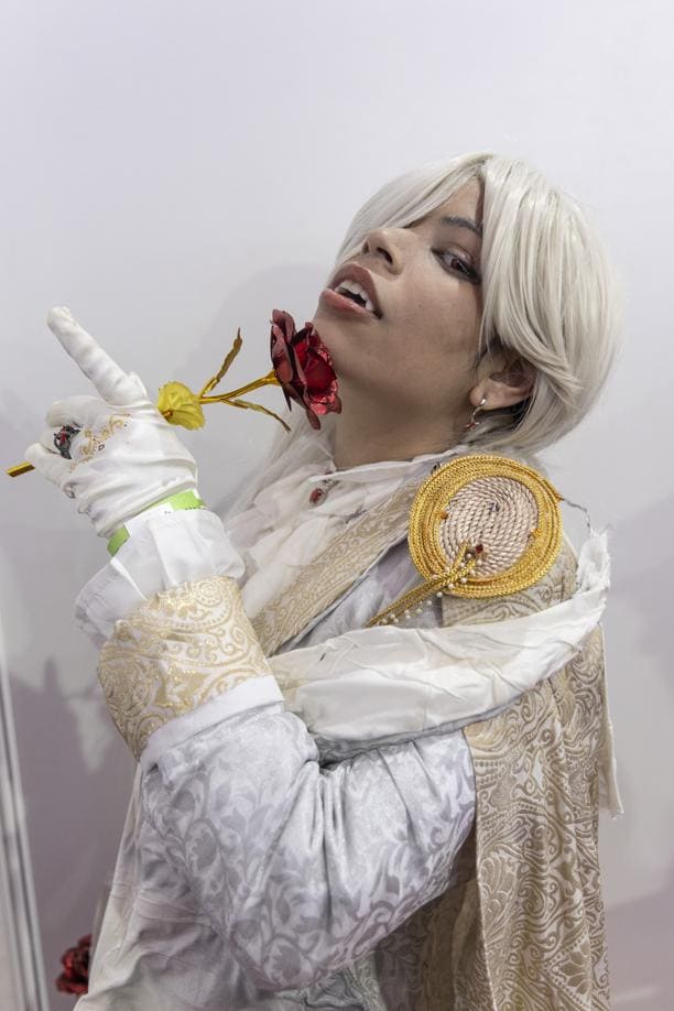 Mannat Kanwal cosplayed as Sylus from the game Love and Deepspace. (Photos: Raajessh Kashyap/ HT)