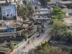 According to official estimates, the project cost in the second phase escalated from <span class='webrupee'>₹</span>197 crores in 2018 to <span class='webrupee'>₹</span>247 crores now. (Hindustan Times) According to official estimates, the project cost in the second phase escalated from <span class='webrupee'>₹</span>197 crores in 2018 to <span class='webrupee'>₹</span>247 crores now. (Hindustan Times)