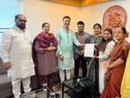 Asawari Jagdale receiving appointment letter. With her are PMC Commissioner Naval Kishore Ram, and Pune Mayor Manjusha Jagdale among others (HT) Asawari Jagdale receiving appointment letter. With her are PMC Commissioner Naval Kishore Ram, and Pune Mayor Manjusha Jagdale among others (HT)