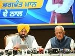 Chief minister Bhagwant Mann said the state government has raised the issue with both the Centre and the Rajasthan governments. (HT Photo)