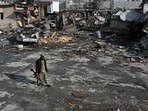 Pakistan has carried out a series of air strikes in Afghan cities including Kabul and in border areas. The most egregious attack was the one this week that hit a drug rehabilitation centre in Kabul, killing at least 400 people and injuring 250. (AFP)