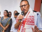 Pradyut Bordoloi, a two-time MP from Assam’s Nagaon constituency, formally joined the BJP in New Delhi.