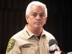 Pima County Sheriff Chris Nanos has been under fire over his handling of the Nancy Guthrie case.