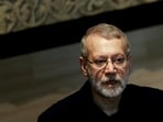 File: Iran leader Ali Larijani, former chairman of the parliament of Iran, attends a press conference 