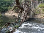 The bridge in Roop Nagar was constructed nearly 33 years ago and managed by the Delhi government’s irrigation and flood control (I&FC) department.