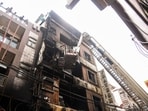 A massive fire broke out at a residential building in the Palam area, resulting in multiple casualties, in New Delhi on Wednesday