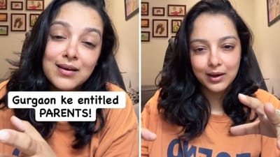 The mom whose video has resonated with many on Instagram. (Instagram/@auntyfunnyhai) The mom whose video has resonated with many on Instagram. (Instagram/@auntyfunnyhai)