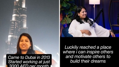 The Indian-origin founder whose video has resonated with the expats. (Instagram/@ceo_life_in_dubai) The Indian-origin founder whose video has resonated with the expats. (Instagram/@ceo_life_in_dubai)